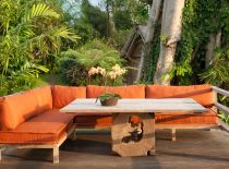 Villa Hartland Estate, Joglo outdoor deck